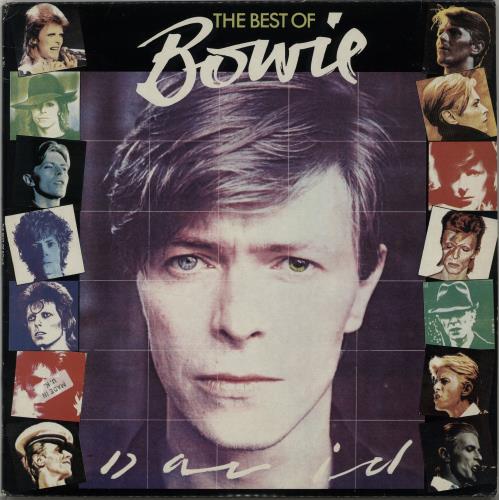 David Bowie The Best Of Bowie vinyl LP album (LP record) Swedish BOWLPTH650705
