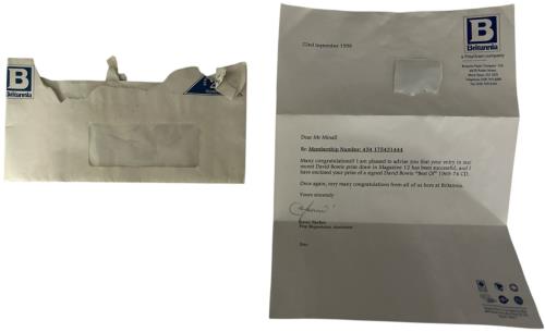 David Bowie The Best Of David Bowie 1969/1974 - Autographed CD album (CDLP) UK BOWCDTH875187