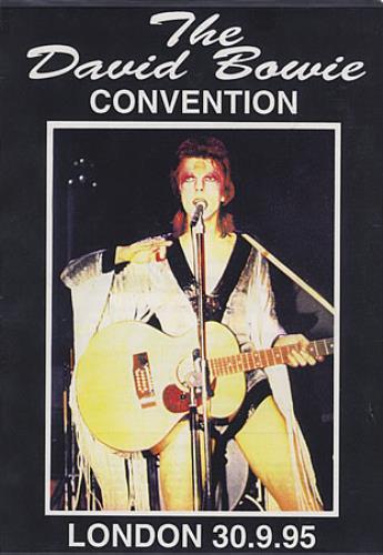 David Bowie The David Bowie Convention memorabilia UK BOWMMTH400768