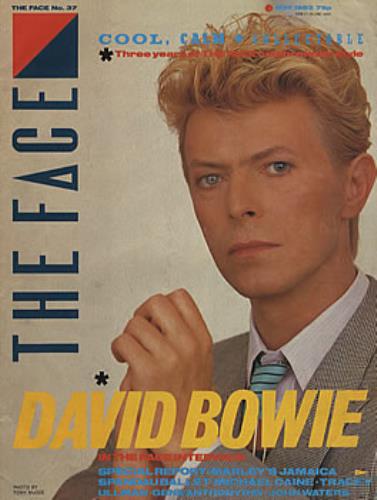 David Bowie The Face magazine UK BOWMATH302247