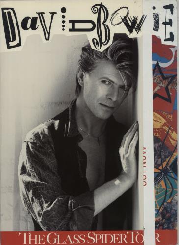 David Bowie The Glass Spider Tour + Flyer tour programme UK BOWTRTH173196