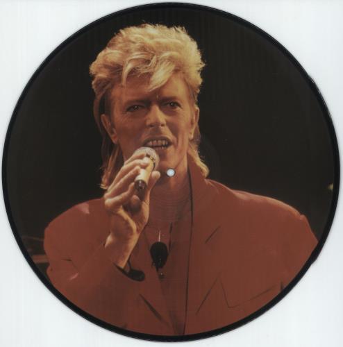 David Bowie The Glass Spider Tour - Press Conferences 1987 picture disc LP (vinyl picture disc album) UK BOWPDTH876815