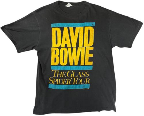 David Bowie The Glass Spider Tour t-shirt UK BOWTSTH862658