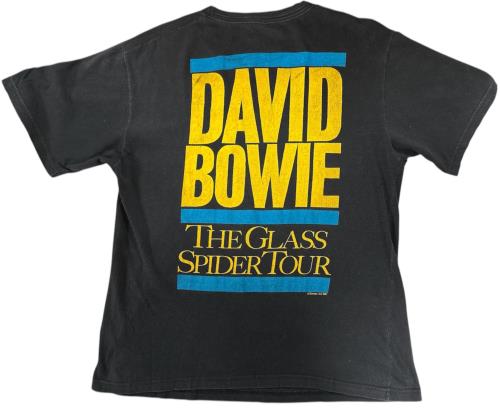 David Bowie The Glass Spider Tour t-shirt UK BOWTSTH862658