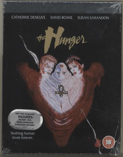 David Bowie The Hunger - Premium Collection Blu Ray DVD UK BOWBRTH694353