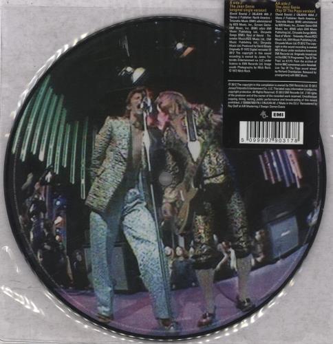 David Bowie The Jean Genie 7" vinyl picture disc (7 inch picture disc single) UK BOW7PTH839687
