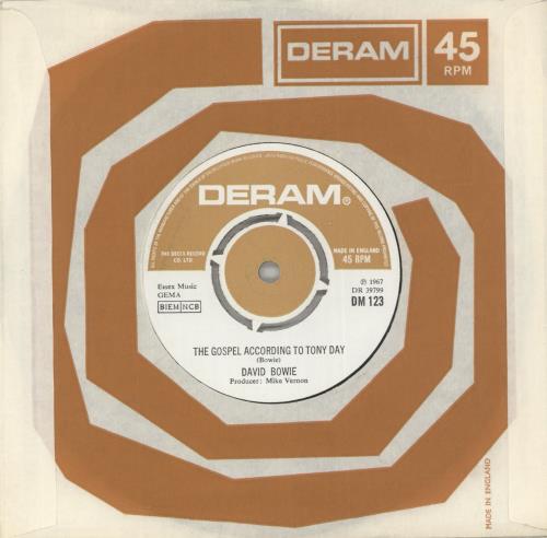 David Bowie The Laughing Gnome - 2nd 7" vinyl single (7 inch record / 45) UK BOW07TH116734