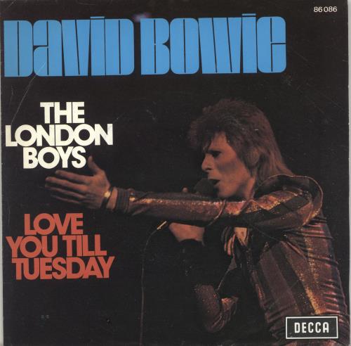 David Bowie The London Boys 7" vinyl single (7 inch record / 45) French BOW07TH697342