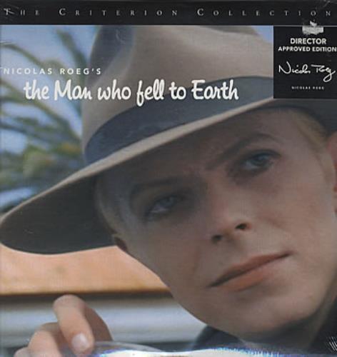 David Bowie The Man Who Fell To Earth laserdisc / lazerdisc UK BOWLZTH323394