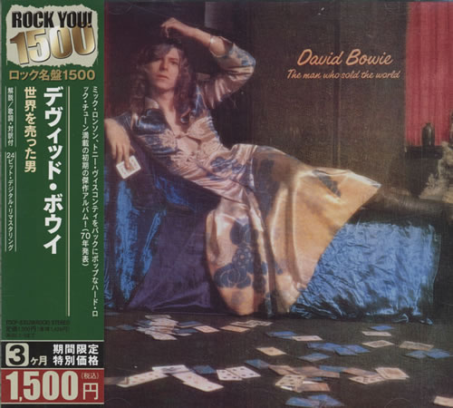David Bowie The Man Who Sold The World CD album (CDLP) Japanese BOWCDTH434208