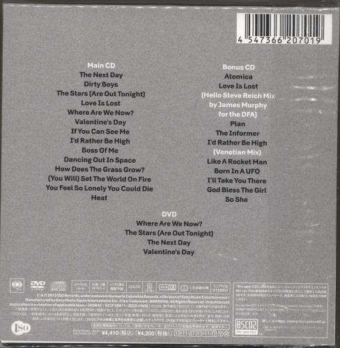 David Bowie The Next Day Extra CD Album Box Set Japanese BOWDXTH694122