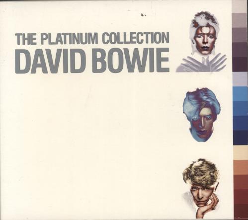 David Bowie The Platinum Collection 3-CD album set (Triple CD) UK BOW3CTH340394
