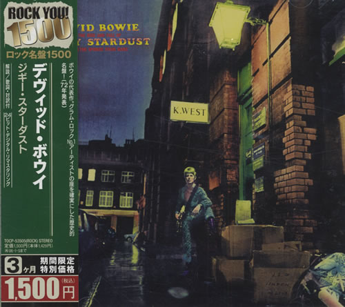 David Bowie The Rise & Fall Of Ziggy Stardust & The Spiders From Mars CD album (CDLP) Japanese BOWCDTH478449