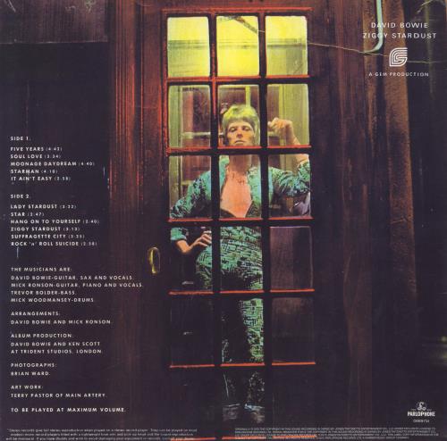 David Bowie The Rise And Fall of Ziggy Stardust - 180gm - EX vinyl LP album (LP record) UK BOWLPTH827776