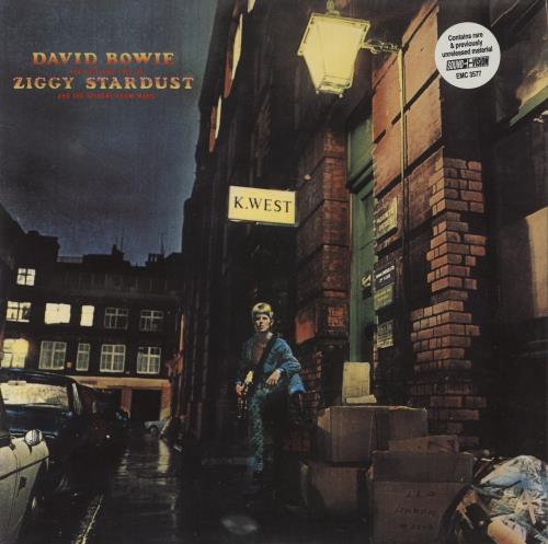 David Bowie The Rise And Fall Of Ziggy Stardust - Hype-Sticker + Factory Sample Sticker - EX vinyl LP album (LP record) UK BOWLPTH870871