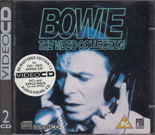 David Bowie The Video Collection - Cdv Video CD UK BOWVDTH44102