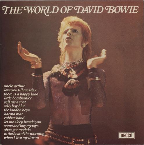 David Bowie The World Of David Bowie - Ziggy Sleeve vinyl LP album (LP record) UK BOWLPTH873887
