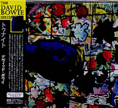 David Bowie Tonight CD album (CDLP) Japanese BOWCDTO344025