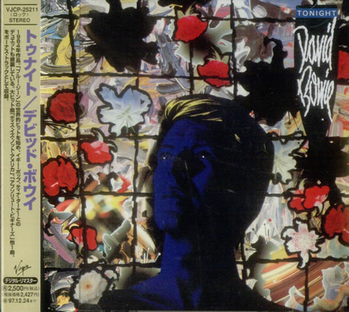 David Bowie Tonight CD album (CDLP) Japanese BOWCDTO53381