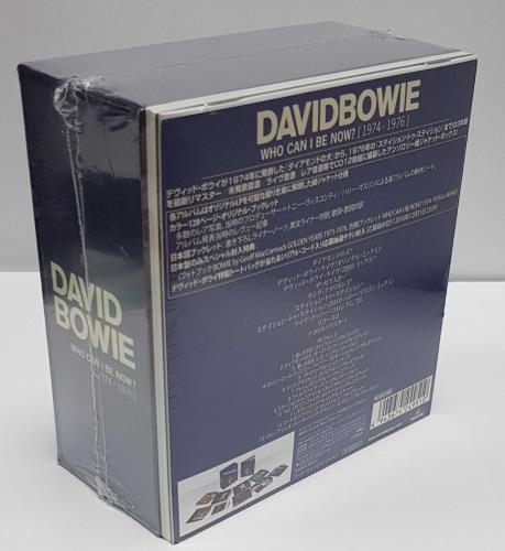 David Bowie Who Can I Be Now? [1974-1976] CD Single Box Set Japanese BOWCXWH694188
