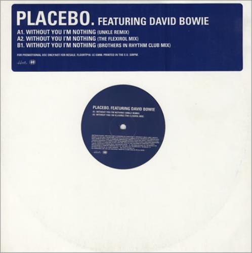 David Bowie Without You I'm Nothing 12" vinyl single (12 inch record / Maxi-single) UK BOW12WI144347