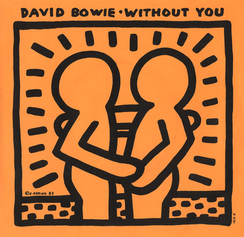 David Bowie Without You 7" vinyl single (7 inch record / 45) US BOW07WI97527