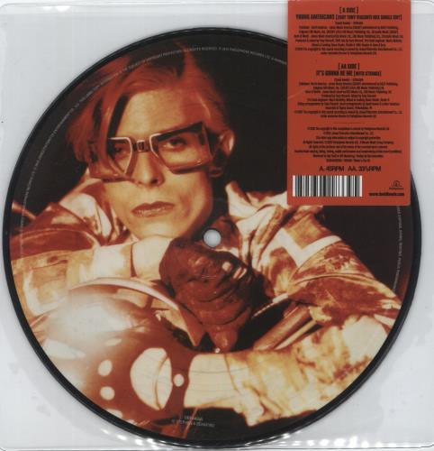 David Bowie Young Americans - 40th Anniversary 7" vinyl picture disc (7 inch picture disc single) UK BOW7PYO766980