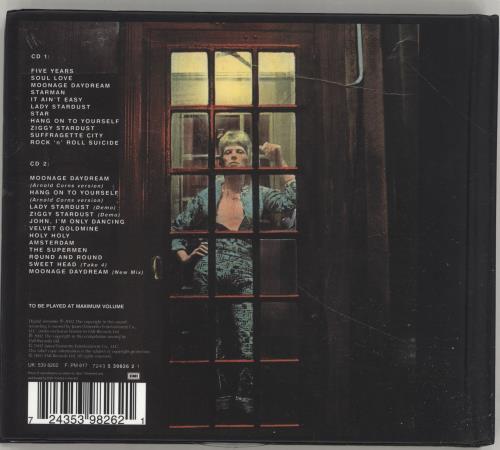 David Bowie Ziggy Stardust: 30th Anniversary - EX 2 CD album set (Double CD) UK BOW2CZI692193