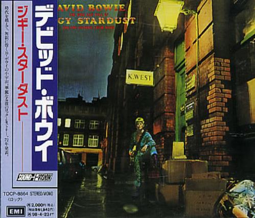 David Bowie Ziggy Stardust CD album (CDLP) Japanese BOWCDZI296364