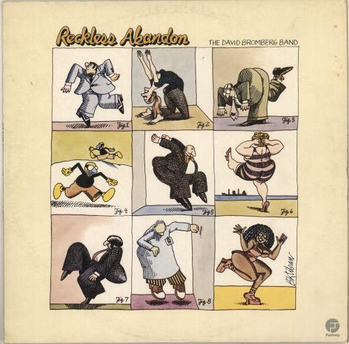 David Bromberg Reckless Abandon vinyl LP album (LP record) UK DBGLPRE713692