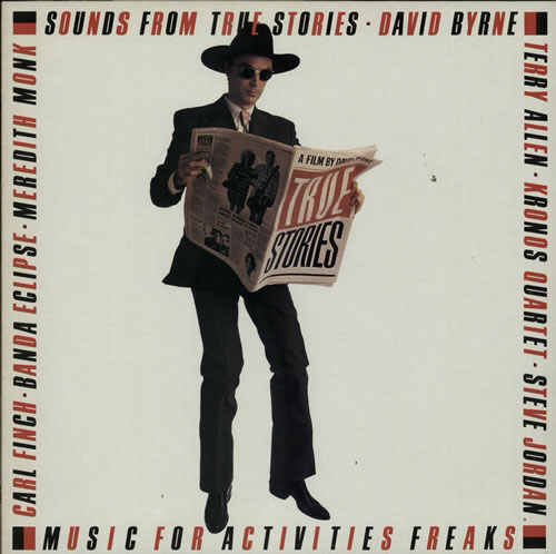 David Byrne Sounds From True Stories vinyl LP album (LP record) Dutch BYNLPSO627469