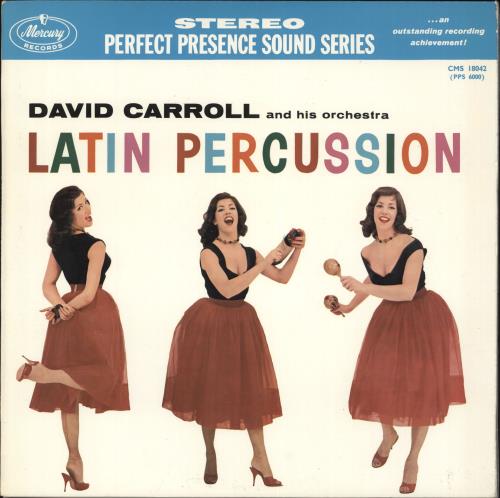David Carroll Latin Percussion vinyl LP album (LP record) UK Q61LPLA708864