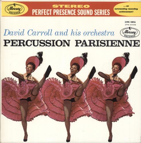 David Carroll Percussion Parisienne vinyl LP album (LP record) UK Q61LPPE708865