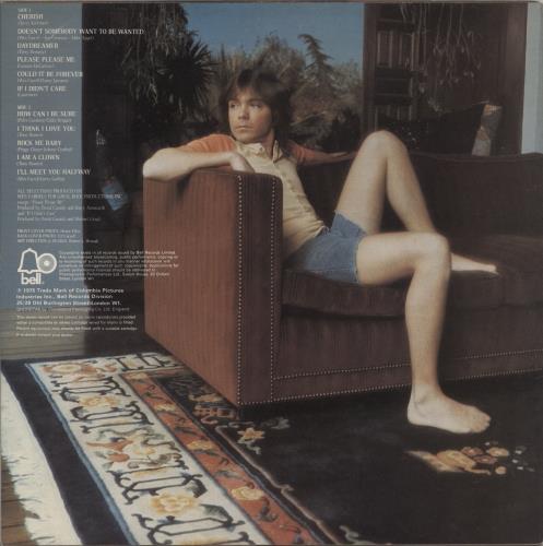 David Cassidy David Cassidy's Greatest Hits vinyl LP album (LP record) UK DVDLPDA456417