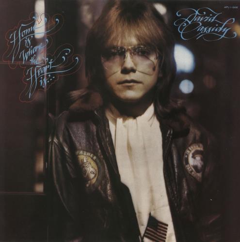 David Cassidy Home Is Where The Heart Is... vinyl LP album (LP record) UK DVDLPHO215428