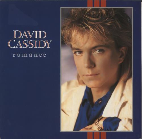 David Cassidy Romance vinyl LP album (LP record) German DVDLPRO56917