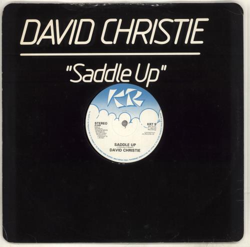 David Christie Saddle Up 12" vinyl single (12 inch record / Maxi-single) UK D1V12SA516092