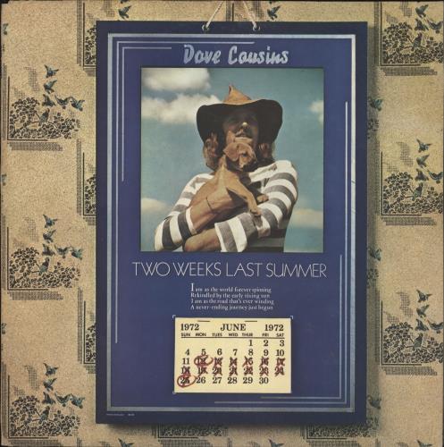 David Cousins Two Weeks Last Summer - EX vinyl LP album (LP record) UK CUVLPTW714044