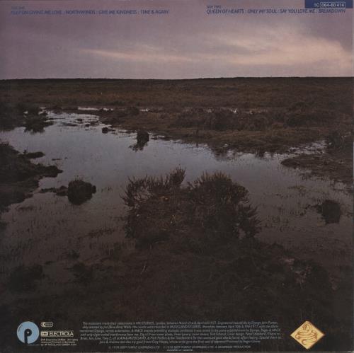 David Coverdale North Winds - 1st vinyl LP album (LP record) German DCOLPNO869338