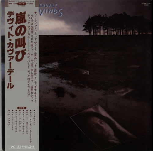 David Coverdale North Winds vinyl LP album (LP record) Japanese DCOLPNO608153