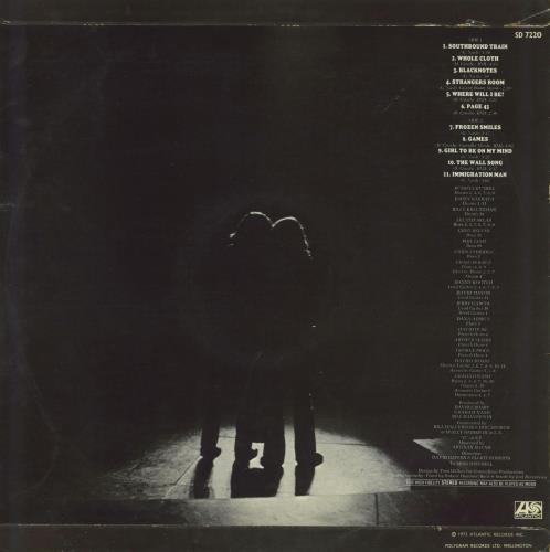 David Crosby & Graham Nash Graham Nash / David Crosby - Laminated Sleeve vinyl LP album (LP record) New Zealand C&NLPGR804961