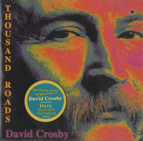 David Crosby Thousand Roads CD album (CDLP) US D-CCDTH486630