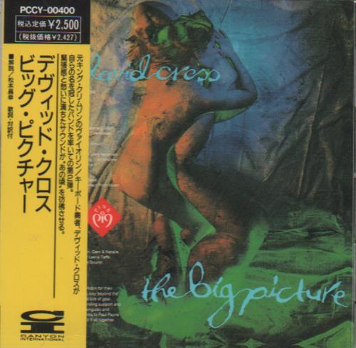 David Cross The Big Picture CD album (CDLP) Japanese F10CDTH653931