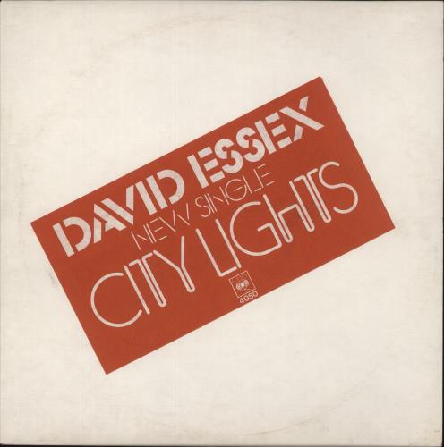 David Essex City Lights 12" vinyl single (12 inch record / Maxi-single) UK ESS12CI875874