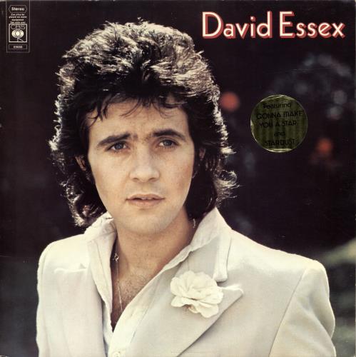 David Essex David Essex - Stickered Sleeve vinyl LP album (LP record) UK ESSLPDA698815