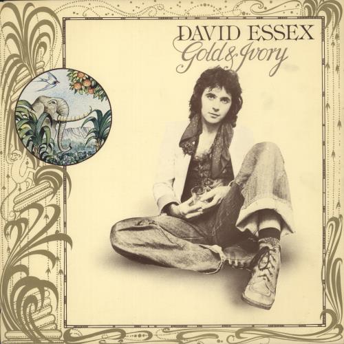 David Essex Gold & Ivory vinyl LP album (LP record) UK ESSLPGO186841