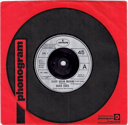 David Essex Silver Dream Machine 7" vinyl single (7 inch record / 45) UK ESS07SI171931