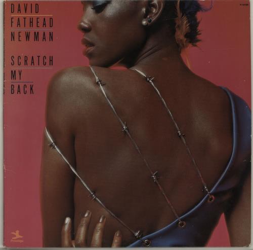 David 'Fathead' Newman Scratch My Back vinyl LP album (LP record) US DPMLPSC677831