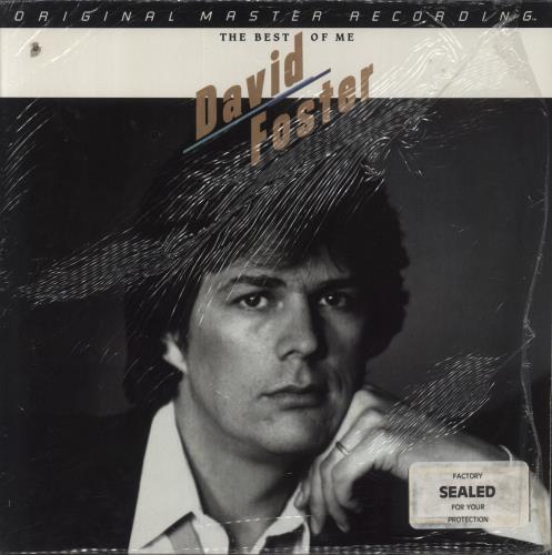 David Foster The Best Of Me - Factory Sample vinyl LP album (LP record) US 094LPTH861503