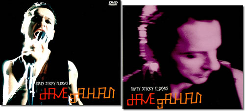 David Gahan Dirty Sticky Floors 3-disc CD/DVD Set UK DGN3DDI418357